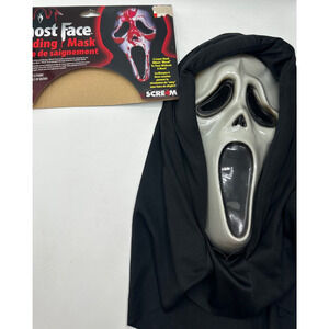 Fun World Adult Bleeding Ghost Face Mask Halloween